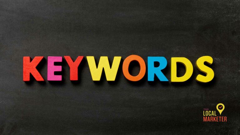 graphic that reads keywords