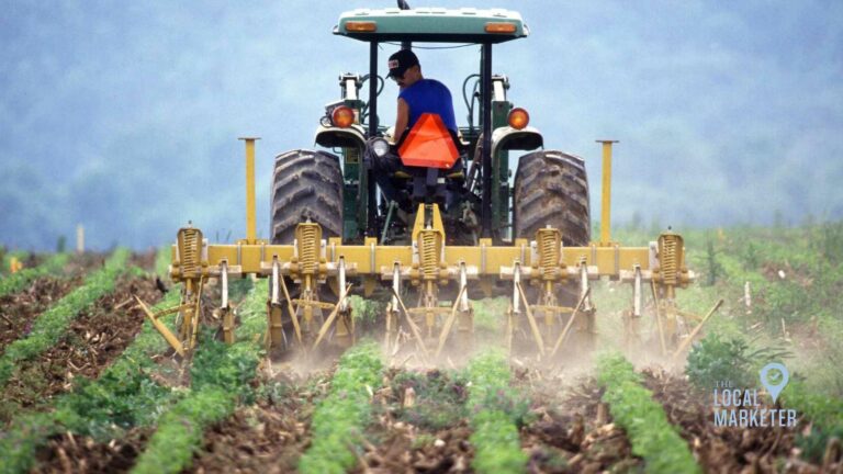 Photo of a tractor