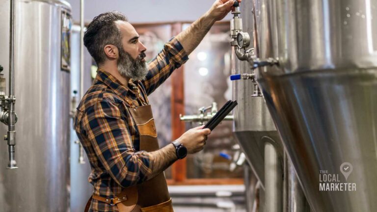 Photo of a brewmaster