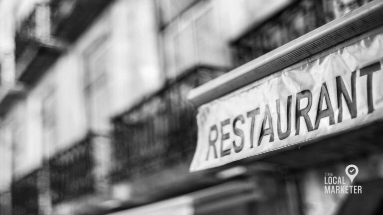 Graphic of a restaurant awning